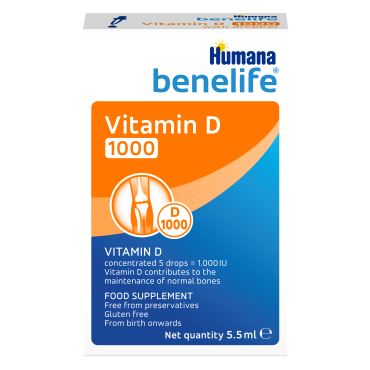 Benelife Vitamin D3 1000IU,...
