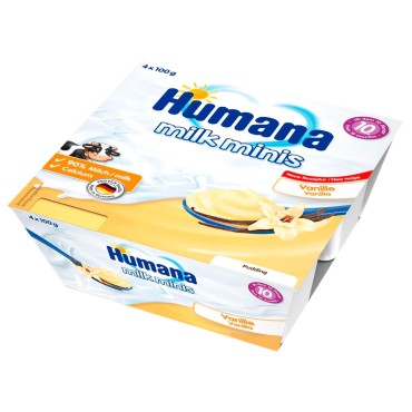 milk minis Vanilla, 4x100g, expiration date 22.10.2024