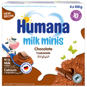 milk minis Chocolate, 4x100g